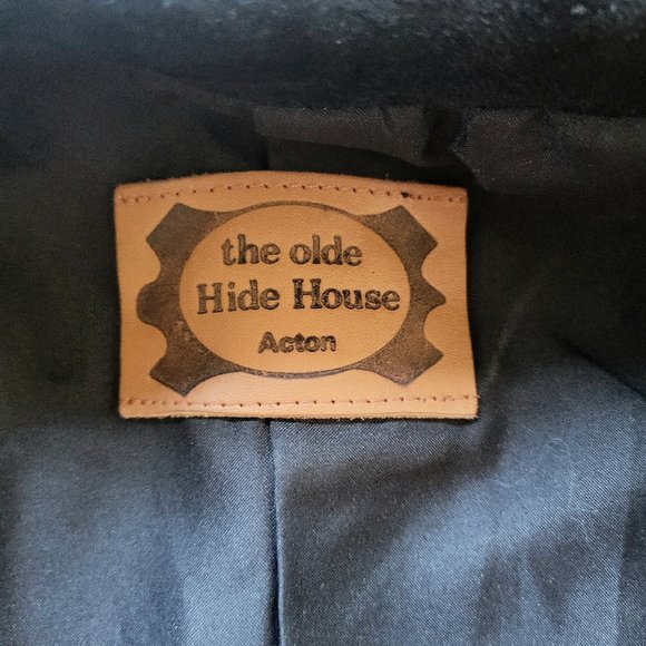 100pc Suede Vintage Jacket Striped - *Vintage Size 14 - Picture 10 of 13